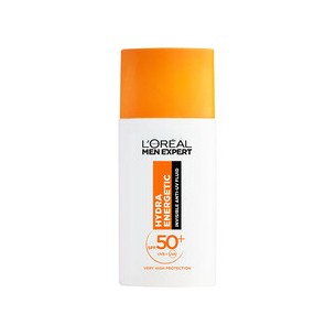 L´Oréal Men Expert Hydra Energetic Invisible Anti-UV Fluid SPF 50+ - Hydratační fluid 50 ml