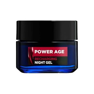 L´Oréal Men Expert Power Age Recharging Night Gel - Omlazující pleťový gel 50 ml