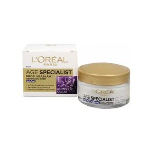 L´Oréal Night Wrinkle Cream Age 55+ Specialist 50 ml