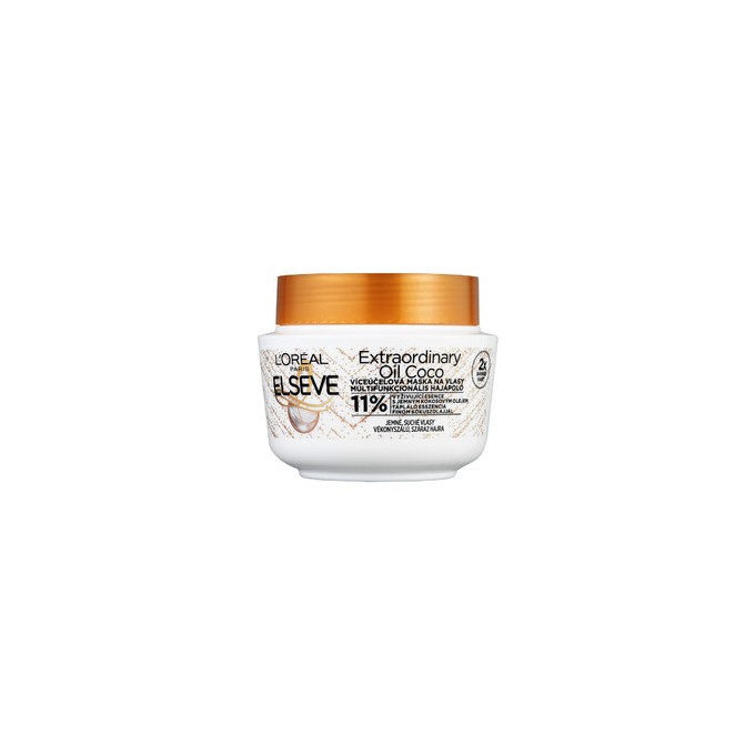L´Oréal Professionnel Hair mask with coconut oil for normal to dry, Elseve hair Elseve