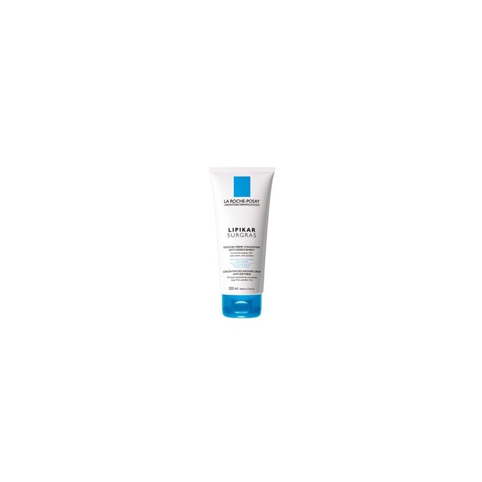 La Roche-Posay LIPIKAR Surgras Shower Cream (Dry Skin) - Moisturizing Shower Gel 400 ml