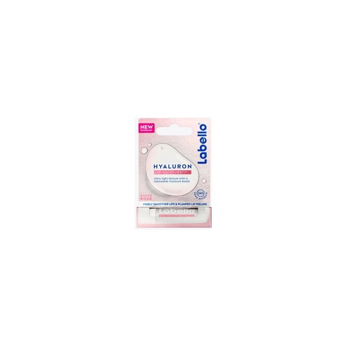 Labello Hyaluron Lip Moisture Plus Sheer Rosé - Lip balm 5.2 g