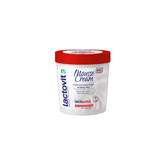 Lactovit Lactourea Mousse Cream - Moisturizing foam cream for face and body 250 ml