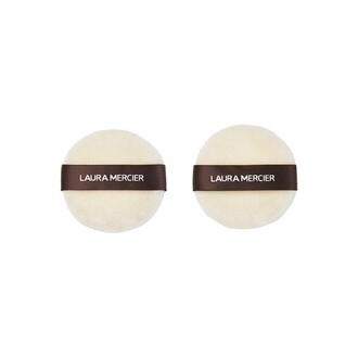 Laura Mercier Medium Velour Puff - Kempinėlė biriai pudrai, 2 vnt.