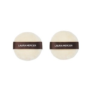 Laura Mercier Medium Velour Puff - Kempinėlė biriai pudrai, 2 vnt.