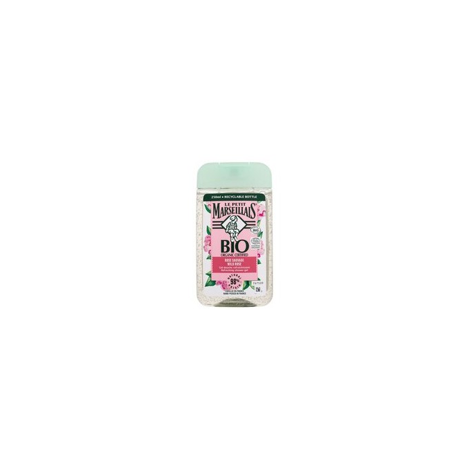 Le Petit Marseillais Bio Organic Certified Wild Rose Refreshing Shower Gel 250 ml