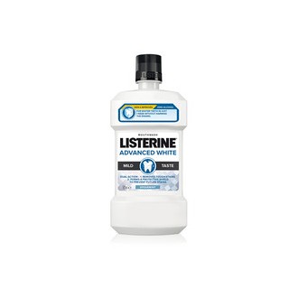Listerine Advanced White Mild Taste - Mouthwash with a whitening effect 500 ml