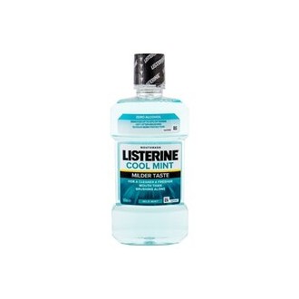 Listerine Cool Mint Milder Taste Mouthwash - Mouthwash for fresh breath 600 ml