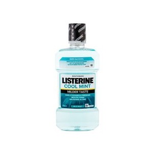 Listerine Cool Mint Milder Taste Mouthwash - Mouthwash for fresh breath 600 ml