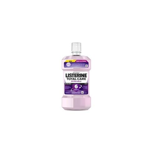 Listerine Total Care Extra Mild Taste Smooth Mint - Mouthwash 500 ml