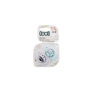 LOVI Wild Soul Dynamic Soother Boy ( 2 pcs ) - Silikonový dynamický dudlík 0-3m
