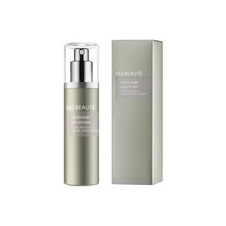 M2 Beauté Pearl & Gold Ultra Pure Solutions Facial Nano Spray - Brightening skin serum 75 ml