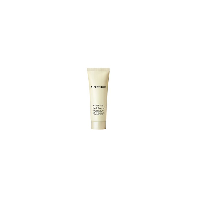 MAC Hyper Real Fresh Canvas Cream To Foam Cleanser - Valomosios kreminės putos, 125 ml