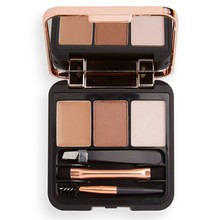 Makeup Revolution Brow Sculpt Kit - Eyebrow set 2.2 g Brown