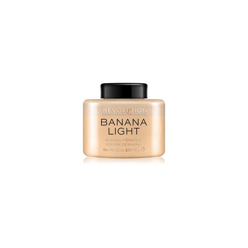 Makeup Revolution Loose Baking Powder Banana Light - Transparent powder 32.0 g