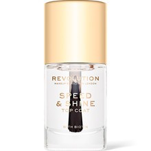 Makeup Revolution Revolution Speed & Shine Top Coat - Nail polish 10 ml
