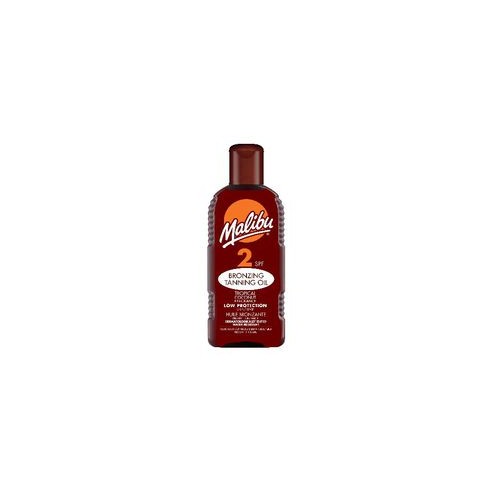 Malibu Bronzing Tanning Oil SPF2 - Tanning Spray 200 ml