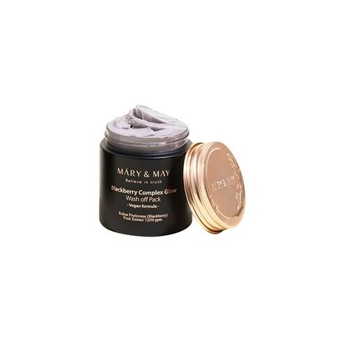 MARY & MAY Blackberry Complex Glow Wash Off Pack - Brightening face mask 125 g