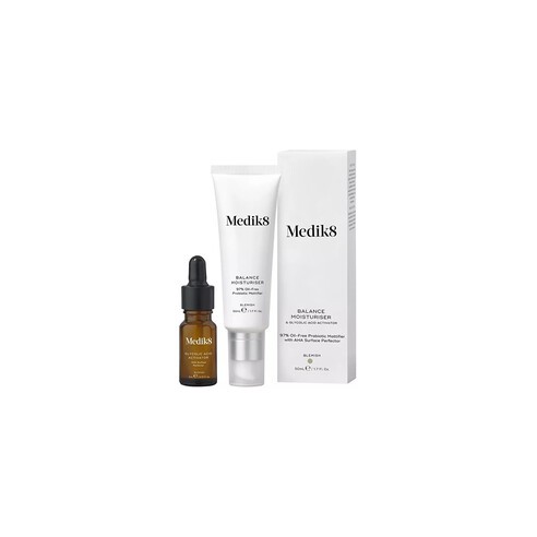Medik8 Balance Moisturiser & Glycolic Acid Activator Surface Perfector 50 ml