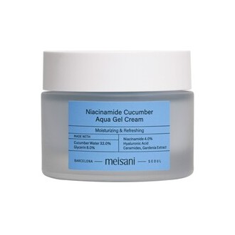 Meisani Niacinamide Cucumber Aqua Gel Cream - Hydrating gel cream 50 ml