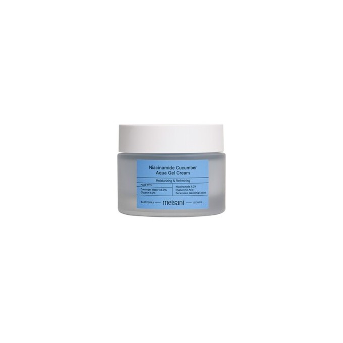 Meisani Niacinamide Cucumber Aqua Gel Cream - Hydrating gel cream 50 ml