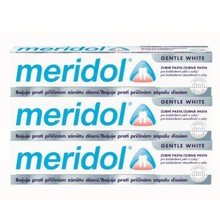 Meridol Gentle White Tripack Toothpaste (3 vnt.) - Toothpaste with whitening effect 75 ml