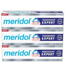 Meridol Paradont Expert Tripack Toothpaste (3 pcs) - Toothpaste against bleeding gums and