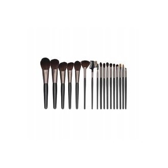 MIMO Makeup Brush Set Black ( 18 vnt. 