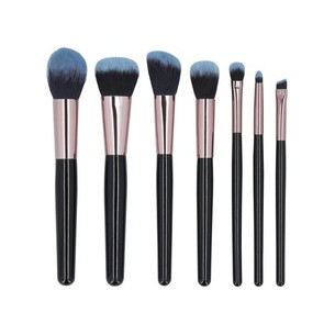 MIMO Makeup Brush Set Black ( 7 vnt. 