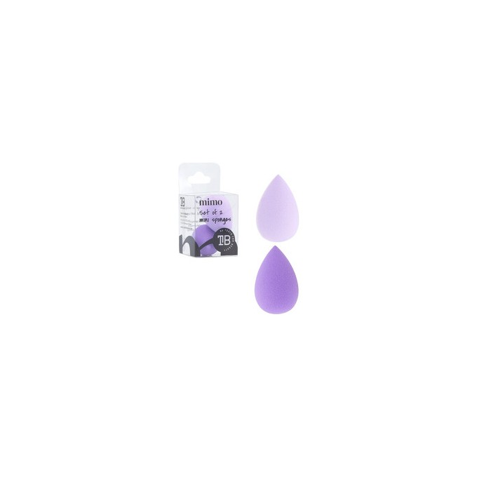 MIMO Mini Concealer Sponge Purple Pack of 2