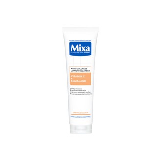 Mixa Anti-Dullness Comfort Cleanser - valomasis gelis riebiai odai, 150 ml