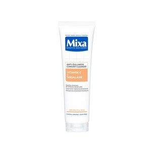 Mixa Anti-Dullness Comfort Cleanser - valomasis gelis riebiai odai, 150 ml