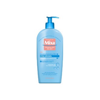 Mixa Moisturizing Body Lotion for Dry and Sensitive Skin Hyalurogel (Intensive Hydrating Milk) 400