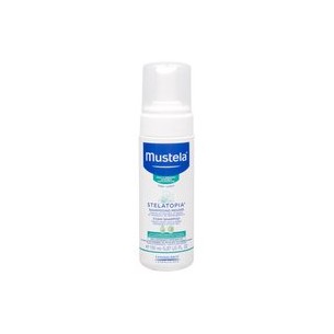 Mustela Bébé Stelatopia Foam Shampoo - Soothing shampoo for children with extremely dry and atopic