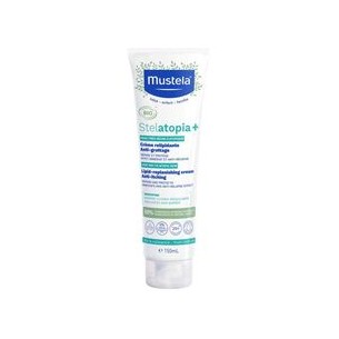 Mustela Stelatopia+ Lipid-Replenishing Cream Anti-Itching - kremas nuo niežėjimo sausai odai, 150 ml