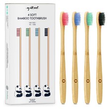 My White Secret Bamboo Toothbrush 4 pcs