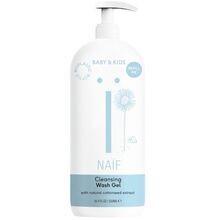 Naif Baby & Kids Cleansing Wash Gel - valymo ir prausimosi gelis vaikams ir kūdikiams, 200 ml