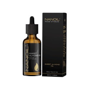 Nanoil Sweet Almond Oil - Olej pro všechny typy vlasů 50 ml
