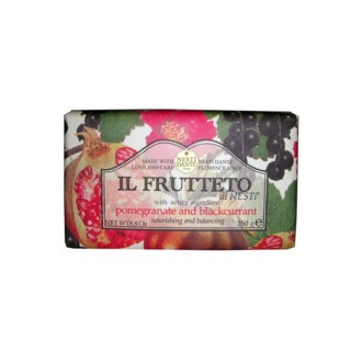 Nesti Dante Il Frutetto Soap Pomegranate & Blackcurrant - muilas 250 ml