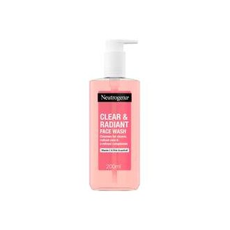 Neutrogena Clear & Radiant Face Wash - Brightening cleansing gel for problematic skin 200 ml