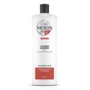 Nioxin System 4 Shampoo Cleanser - Cleansing shampoo for fine colored, significantly thinning hair