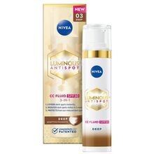 Nivea Cellular Luminous630 SPF 30 CC cream 40 ml Deep
