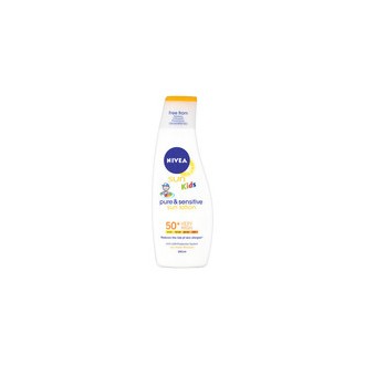 Nivea Children's sun lotion SPF 50 + Sun Kids (Pure & Sensitive Sun Lotion) 200 ml