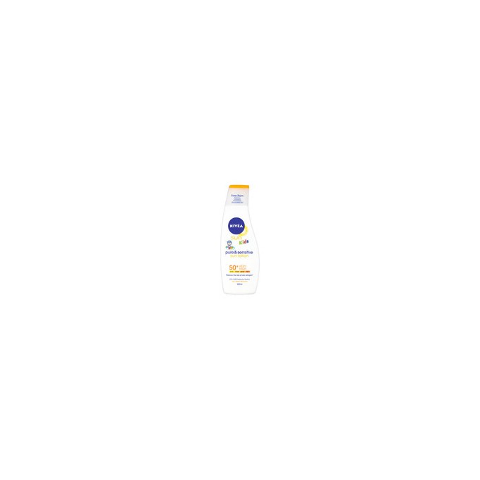Nivea Children's sun lotion SPF 50 + Sun Kids (Pure & Sensitive Sun Lotion) 200 ml