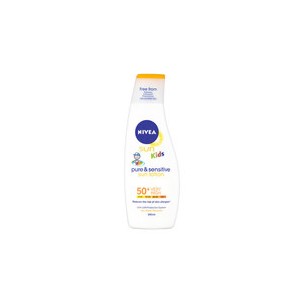 Nivea Children's sun lotion SPF 50 + Sun Kids (Pure & Sensitive Sun Lotion) 200 ml