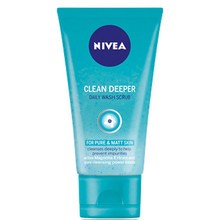 Nivea Clean Deeper Daily Wash Scrub 150 ml