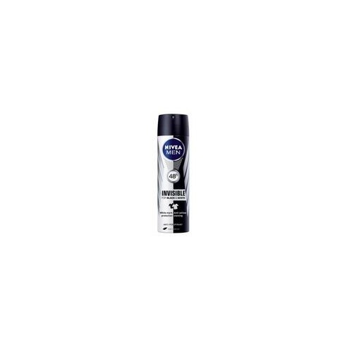 Nivea Invisible For Black & White Power Antiperspirant - Antiperspirant Spray for Men 150 ml