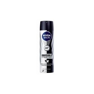 Nivea Invisible For Black & White Power Antiperspirant - Antiperspirant Spray for Men 150 ml