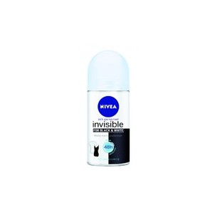 Nivea Invisible For Black & White Pure Roll-on Antiperspirant 50 ml