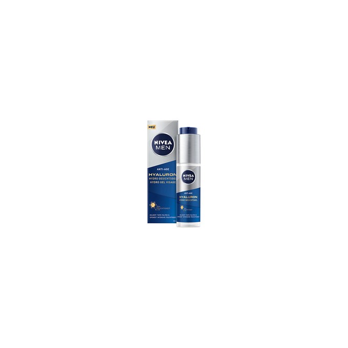 Nivea Men Hyaluron Anti-Age Hydro Gel Visage - Refreshing skin gel 50 ml